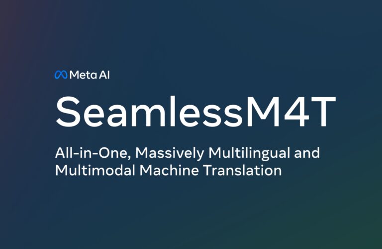 Meta Introduces SeamlessM4T Multimodal Translation Model for Efficient Language Translation