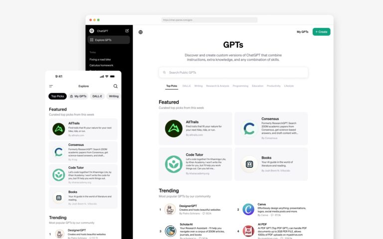 OpenAI Unveils GPT Store for Personalized AI Helpers